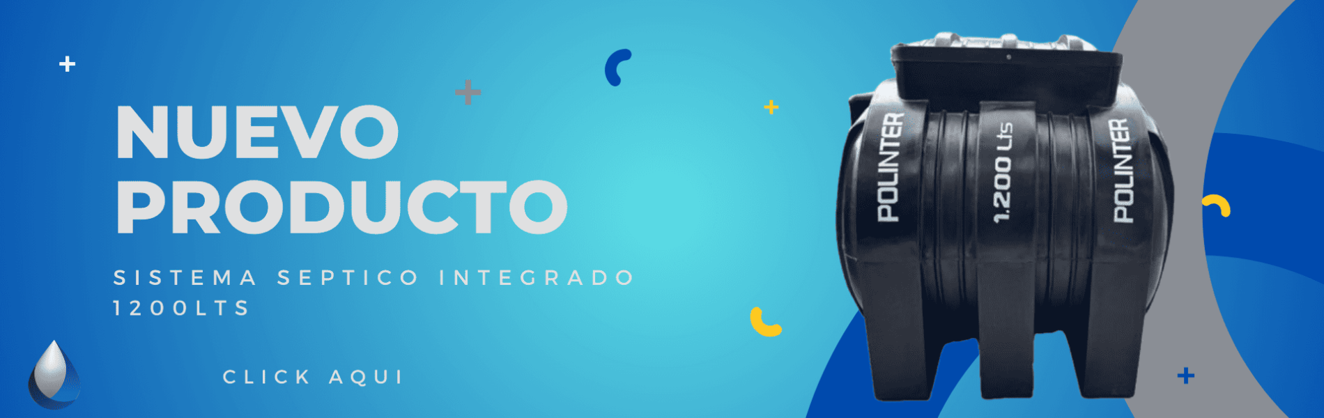 Sistema septico integrado 1200lts Sistema septico integrado 1200lts